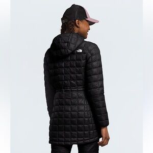 The North Face ThermoBall Parka Quilted Hooded Full Zip Jacket Womens